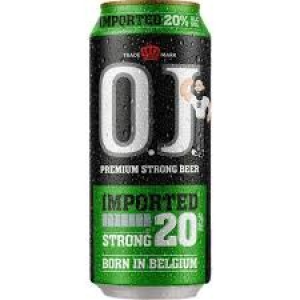 O.j Beer - 20% Lager 500ML